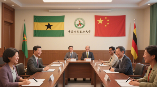 布隆迪大学与中国南京农业大学共建 “中布农业联合实验室”